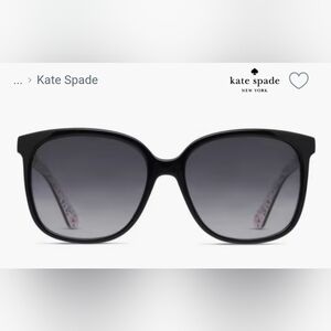 Kate Spade Elegant Black Sunglasses